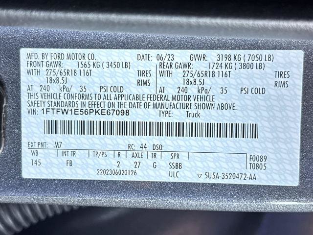 Certified 2023 Ford F150 XLT w/ Equipment Group 302A High AWD/4WD image 30