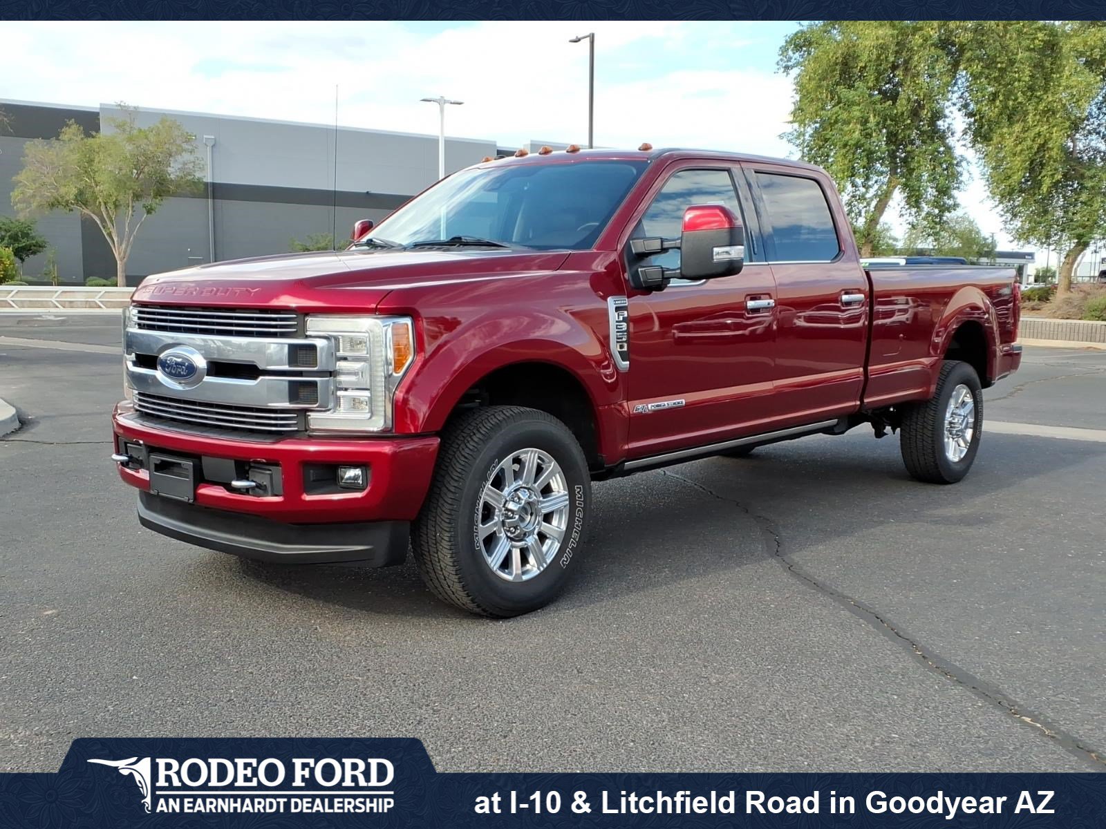 Certified 2018 Ford F350 Limited w/ FX4 Off-Road Package AWD/4WD image 1