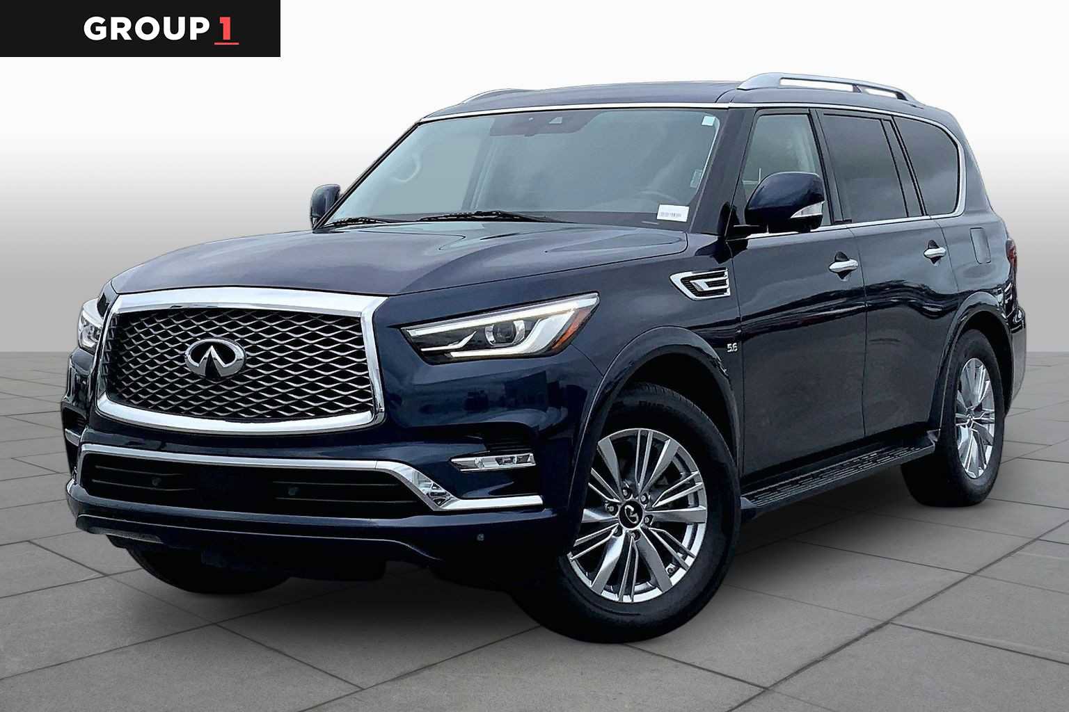 Used 2020 INFINITI QX80 Luxe w/ Proassist Package RWD image 1