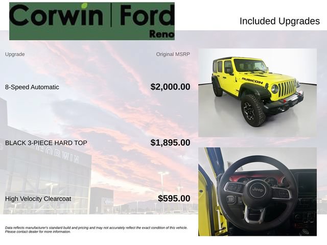 Used 2023 Jeep Wrangler Unlimited Rubicon AWD/4WD image 3