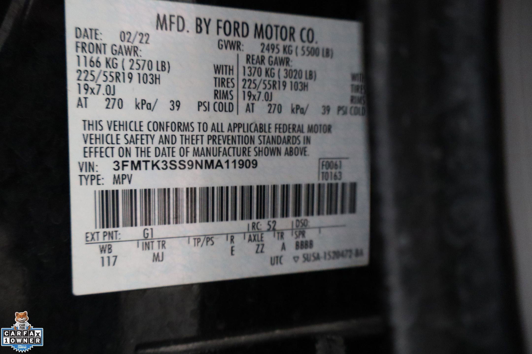 Certified 2022 Ford Mustang Mach-E Premium image 33