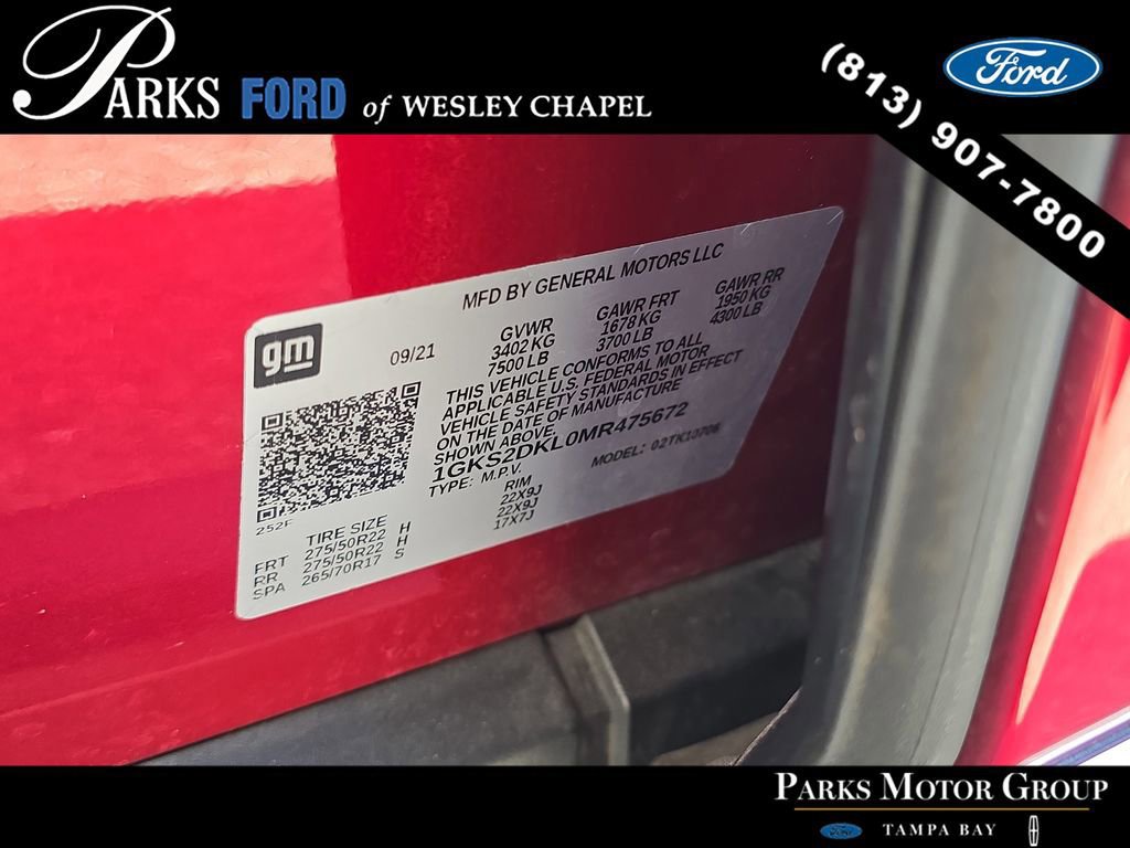 Used 2021 GMC Yukon Denali w/ LPO, Illumination Package image 36