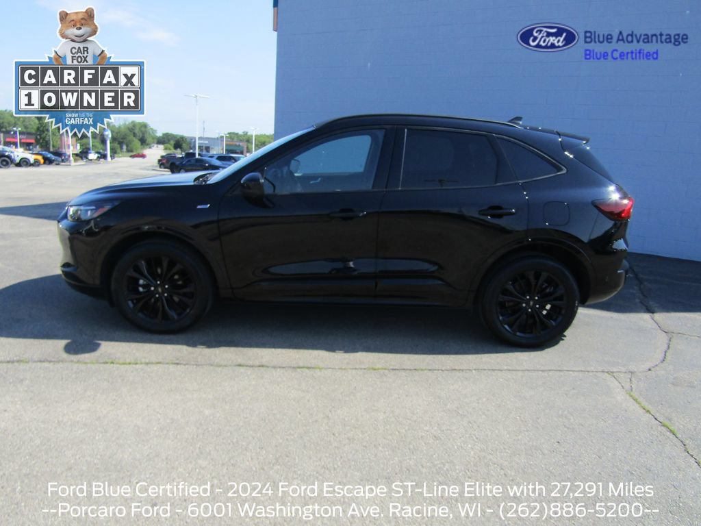 Certified 2024 Ford Escape ST-Line Elite w/ Premium Technology Package AWD/4WD video 2