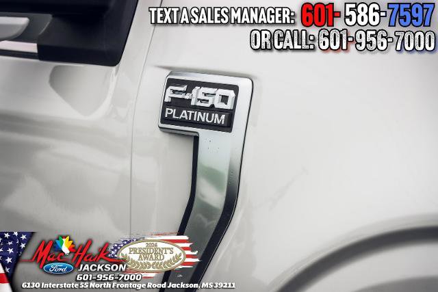 Certified 2024 Ford F150 Platinum w/ Equipment Group 703A Plus image 5