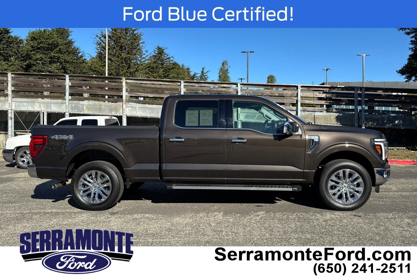 Certified 2024 Ford F150 Lariat w/ Equipment Group 502A High image 3