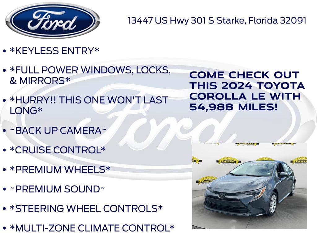 Used 2024 Toyota Corolla LE FWD image 12