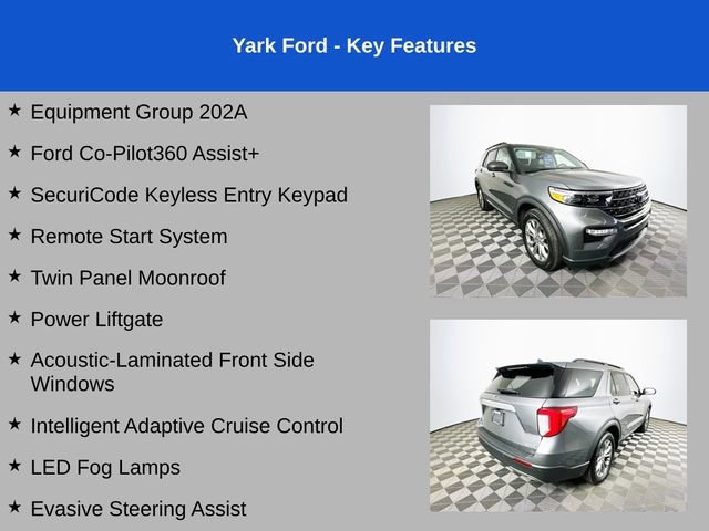 Certified 2023 Ford Explorer XLT w/ Equipment Group 202A image 5