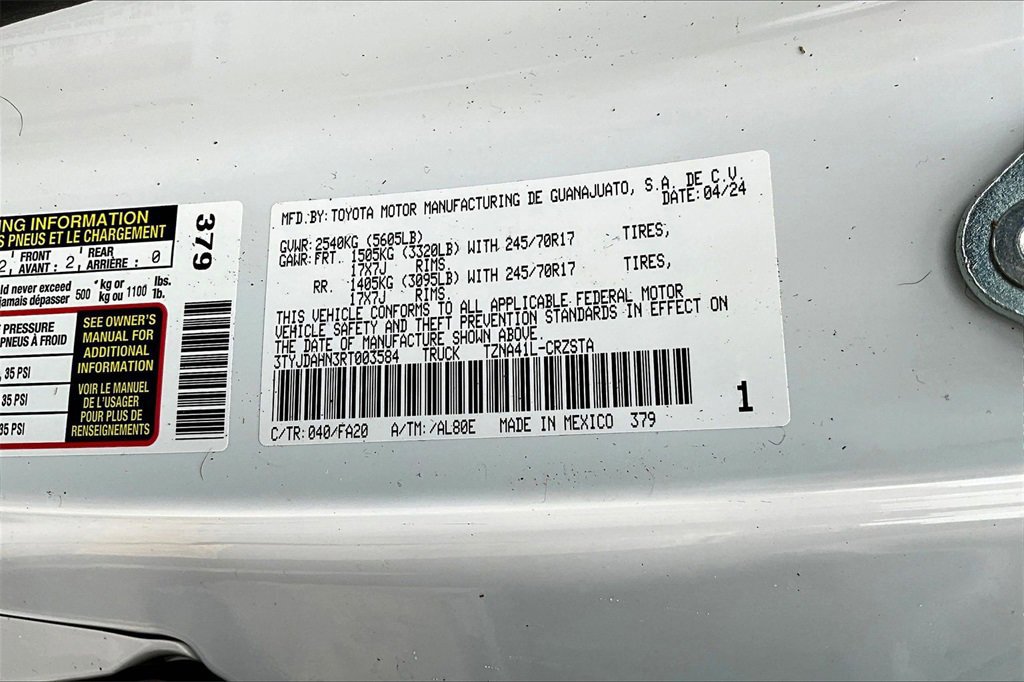 Used 2024 Toyota Tacoma SR image 30