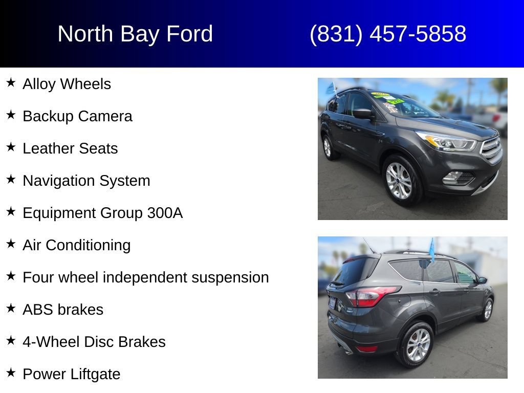 Certified 2018 Ford Escape SEL AWD/4WD image 4