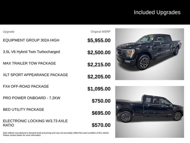 Certified 2023 Ford F150 XLT w/ Equipment Group 302A High AWD/4WD image 7