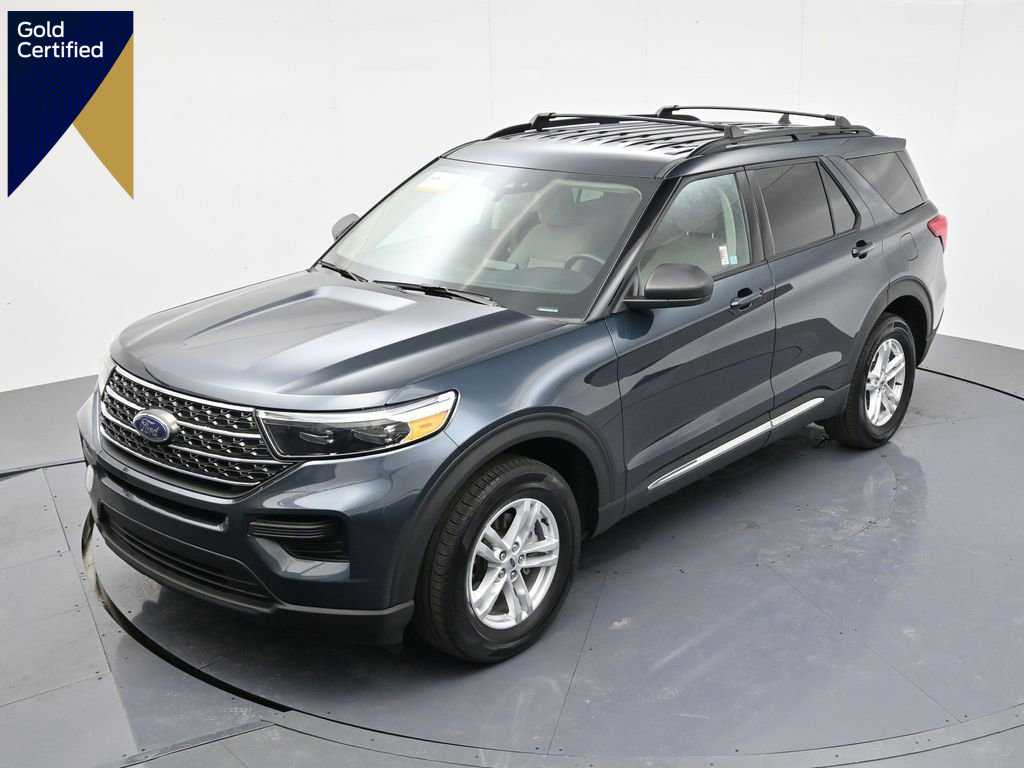 Certified 2022 Ford Explorer XLT w/ Class IV Trailer Tow Package image 1