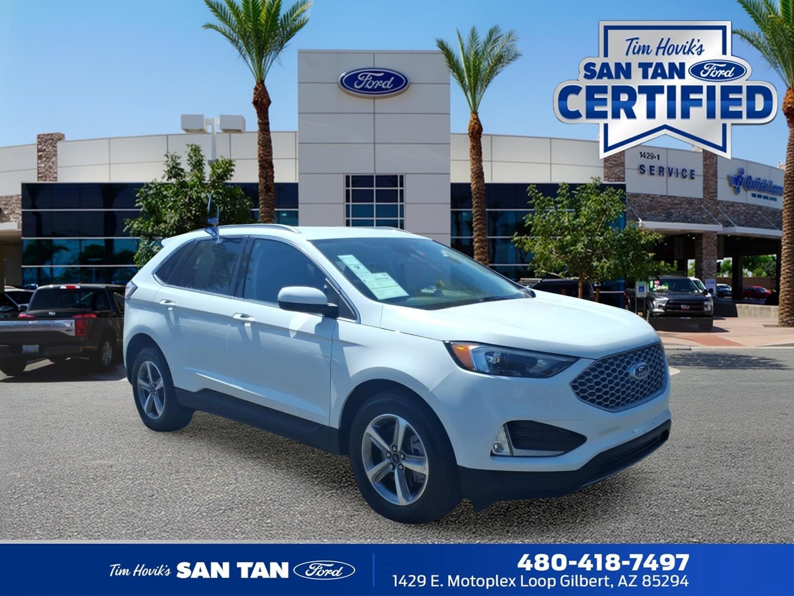 Certified 2023 Ford Edge SEL w/ Convenience Package AWD/4WD image 1