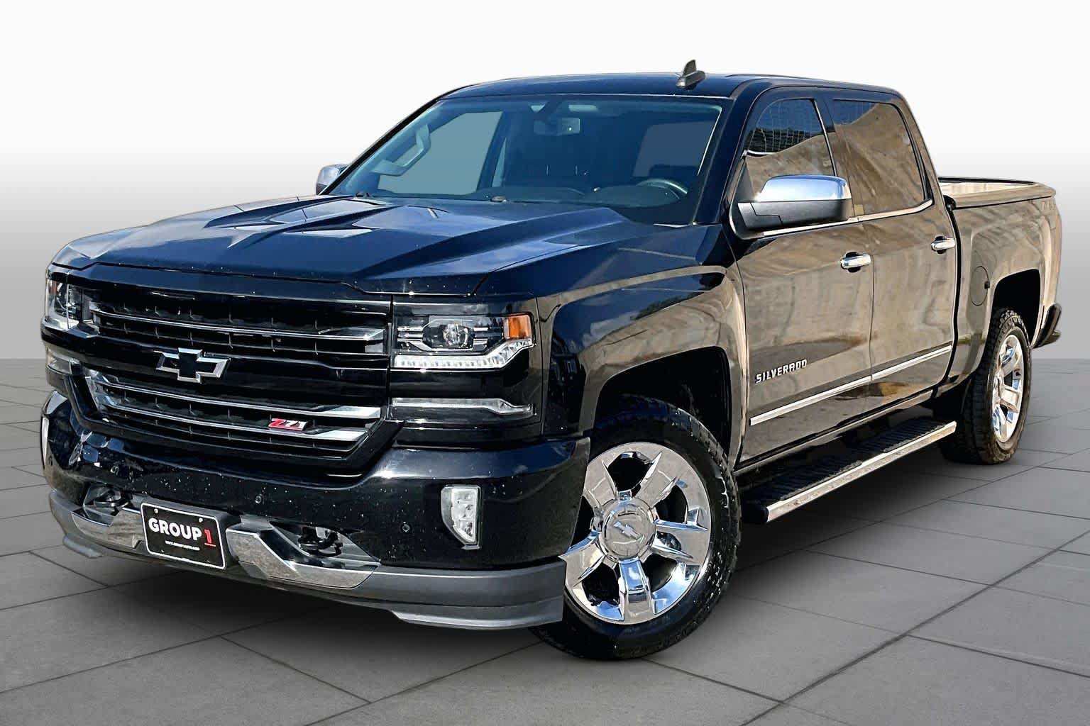 Used 2018 Chevrolet Silverado 1500 LTZ Z71 w/ LTZ Plus Package AWD/4WD image 37
