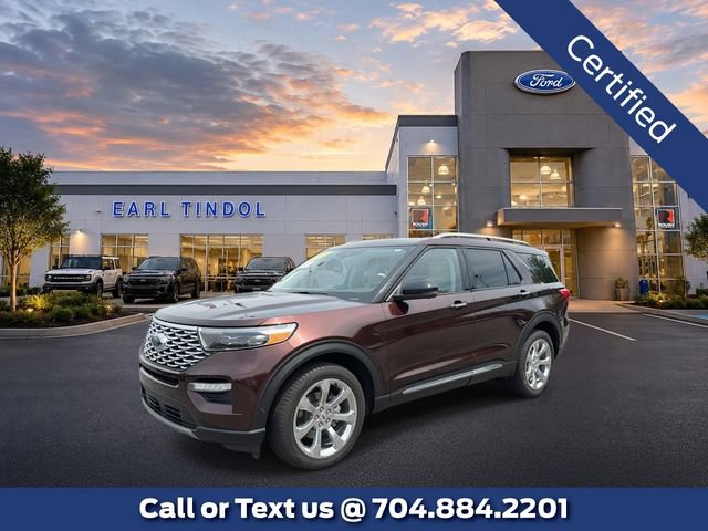 Certified 2020 Ford Explorer Platinum w/ Premium Technology Package