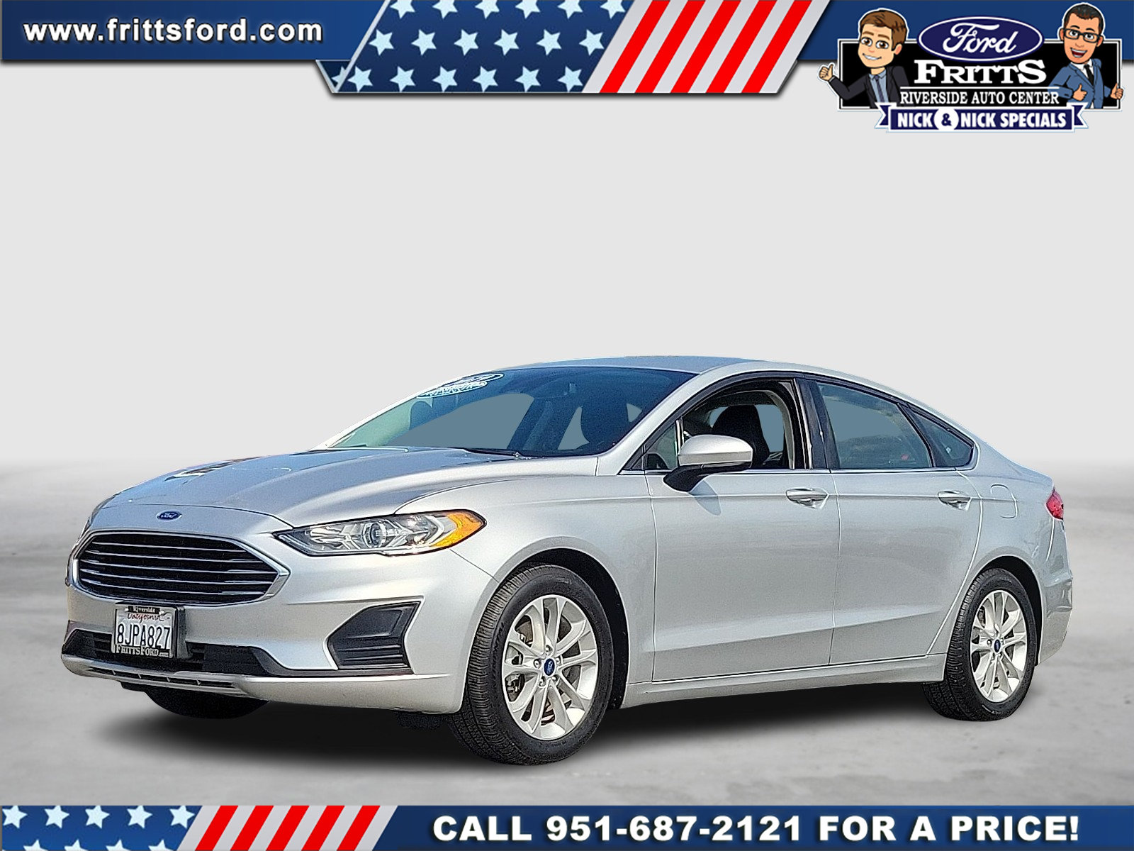 Certified 2019 Ford Fusion SE