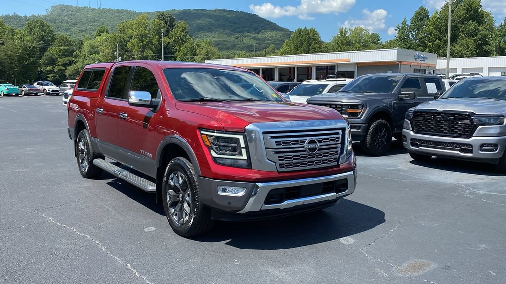 Used 2023 Nissan Titan Platinum Reserve w/ Moonroof Package AWD/4WD image 3