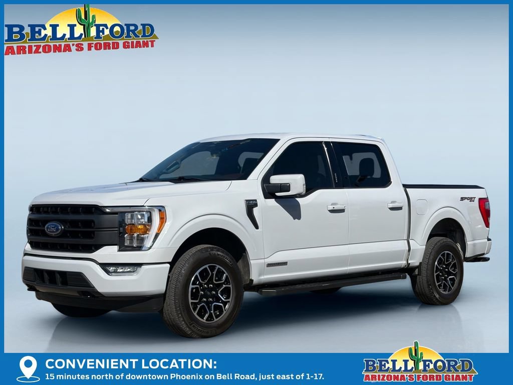 Certified 2023 Ford F150 Lariat w/ Max Trailer Tow Package AWD/4WD image 2