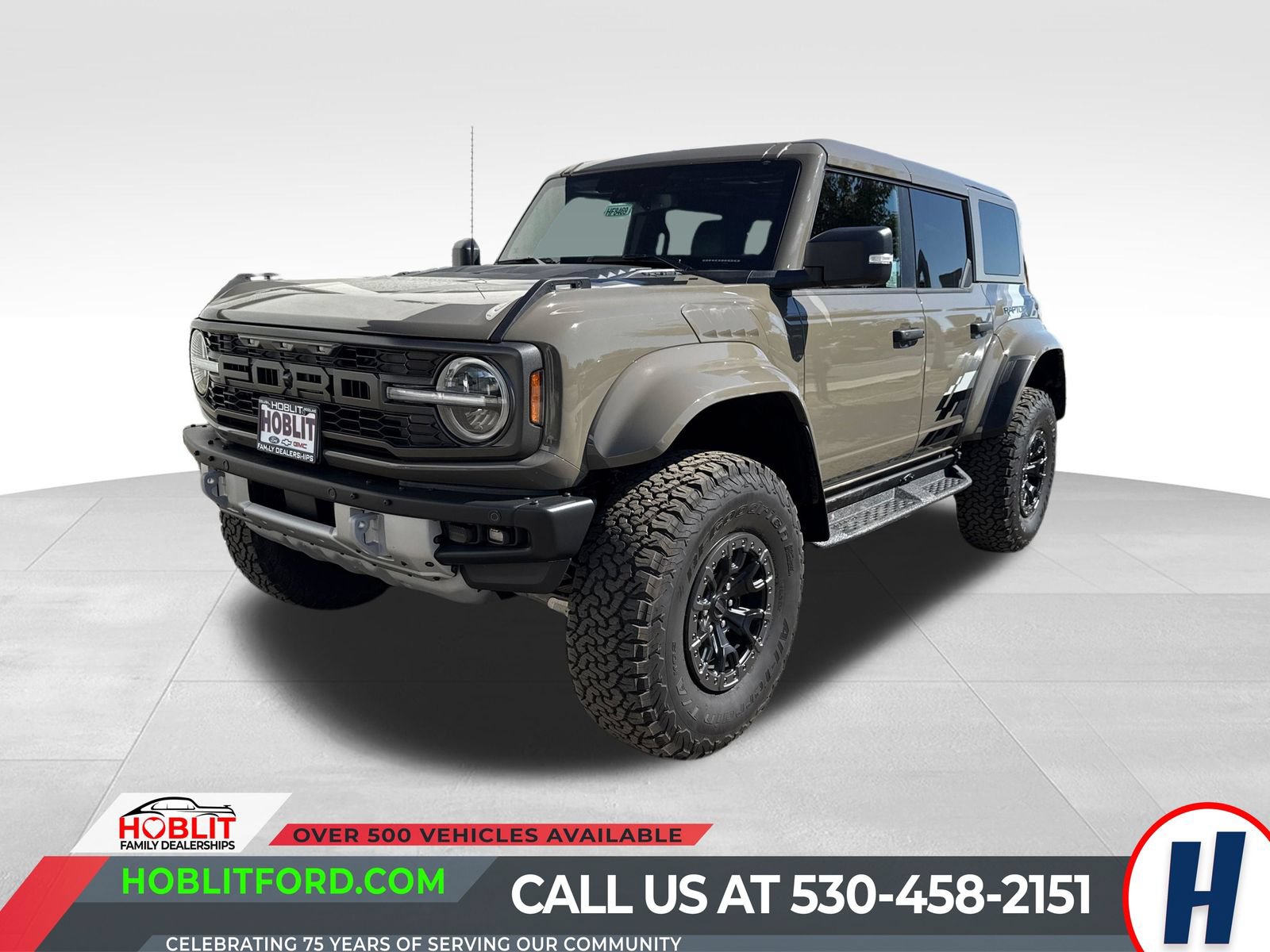 Certified 2025 Ford Bronco Raptor w/ Interior Carbon Fiber Pack AWD/4WD 360° Tour