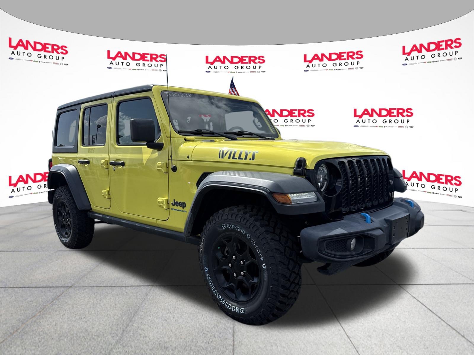 Used 2023 Jeep Wrangler Unlimited w/ 8.4" Radio Group