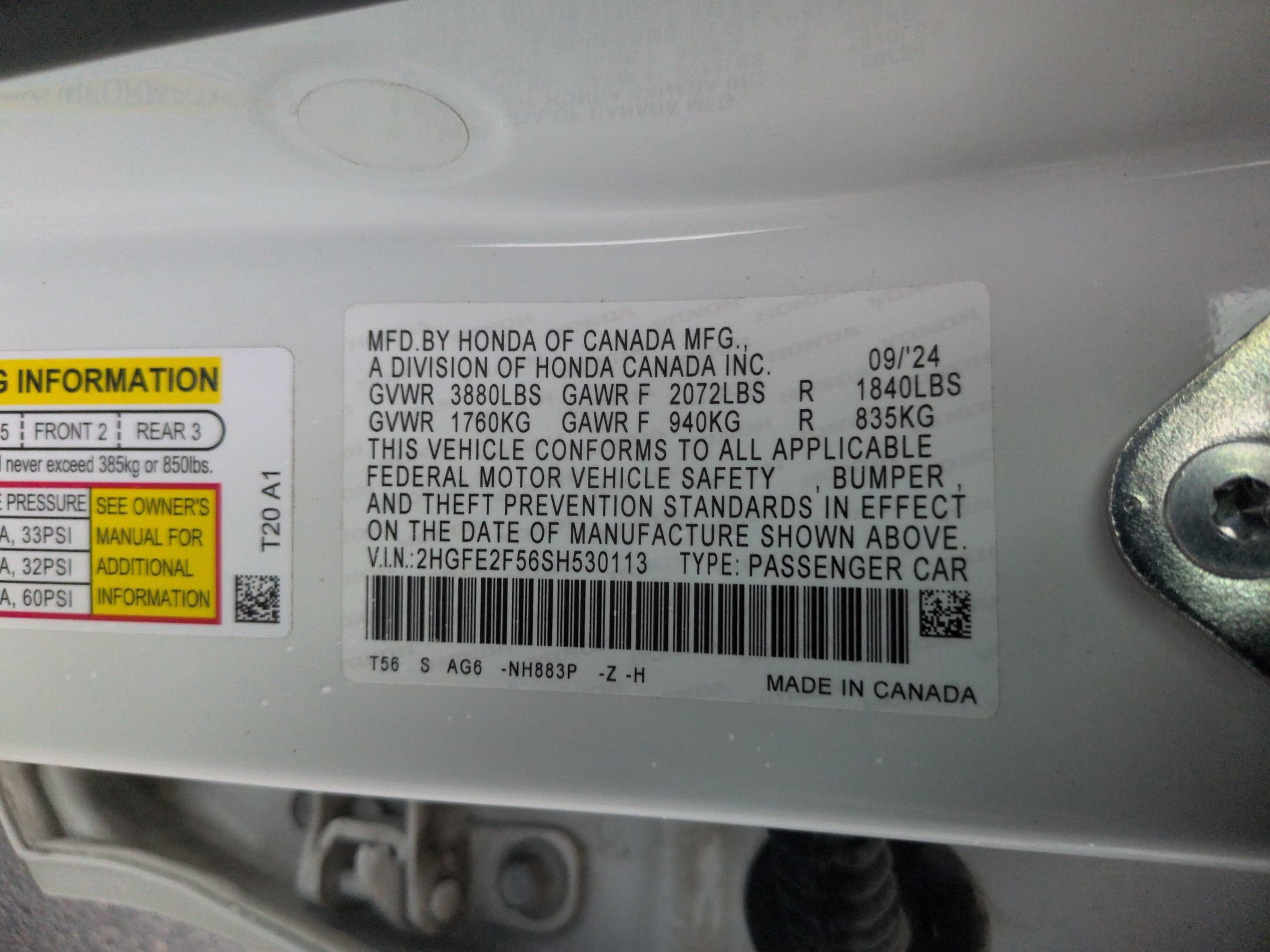Used 2025 Honda Civic Sport image 37