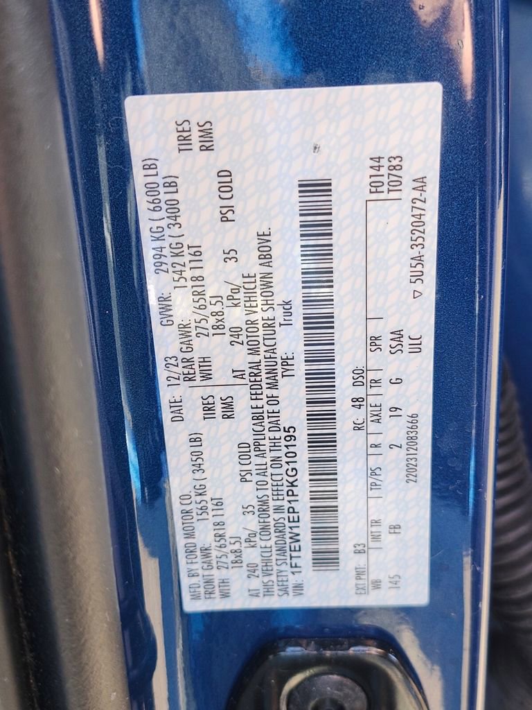 Certified 2023 Ford F150 XLT w/ Equipment Group 302A High image 33