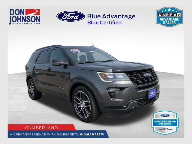 Certified 2019 Ford Explorer Sport