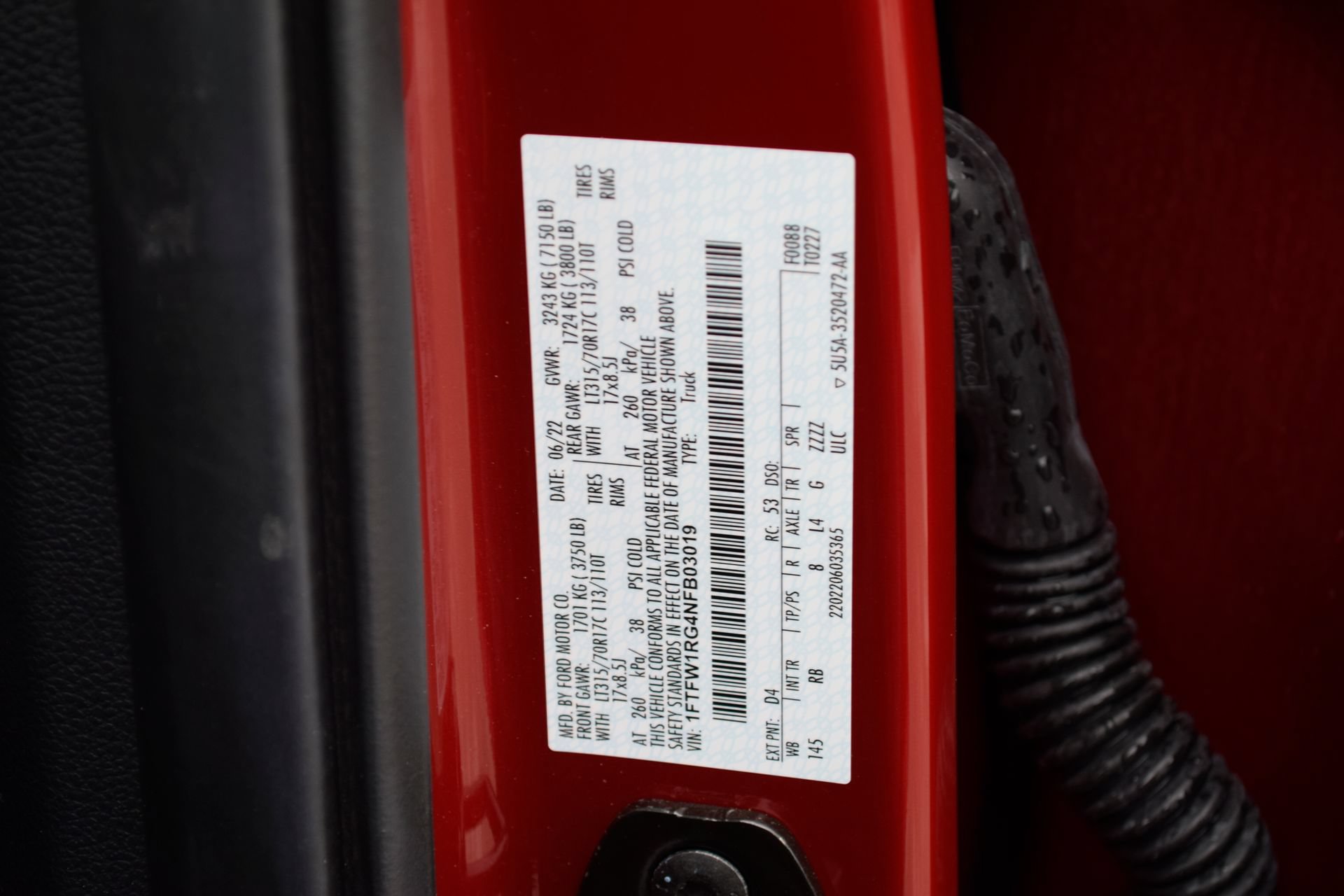 Certified 2022 Ford F150 Raptor w/ Equipment Group 801A High AWD/4WD image 27