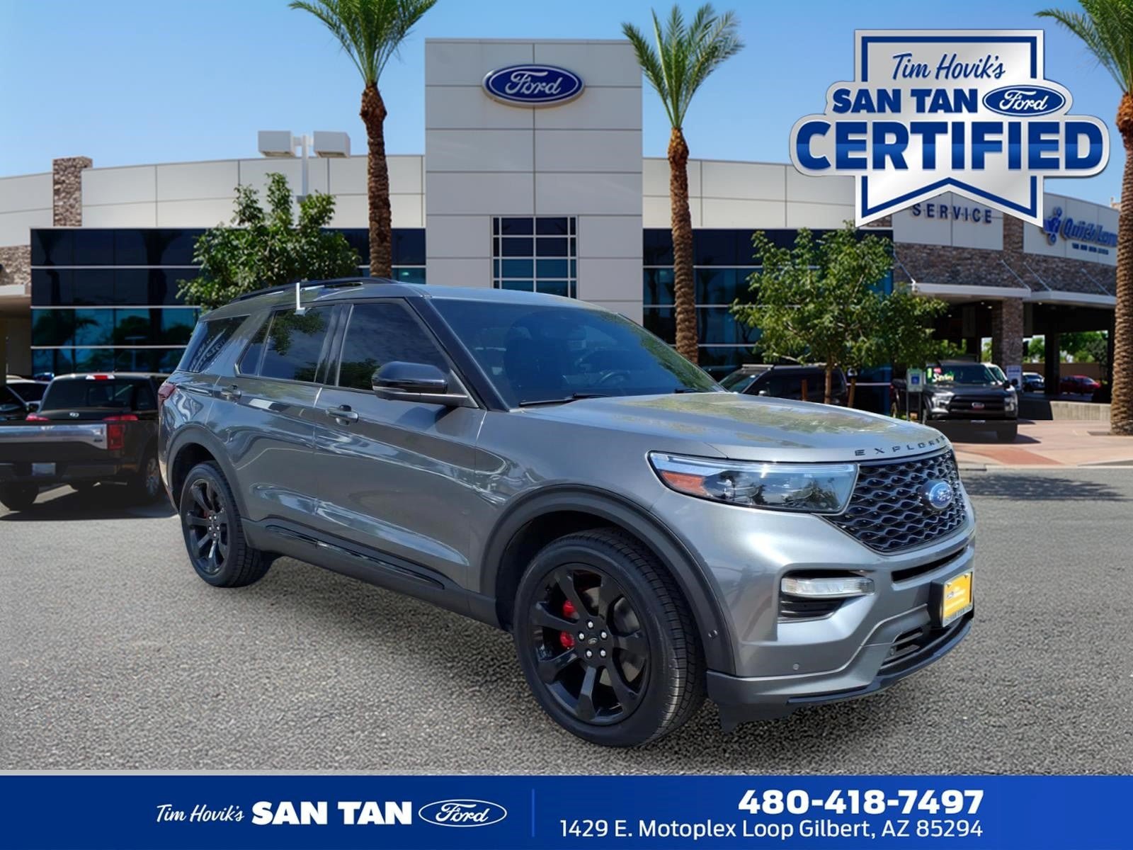 Certified 2023 Ford Explorer ST w/ Equipment Group 401A