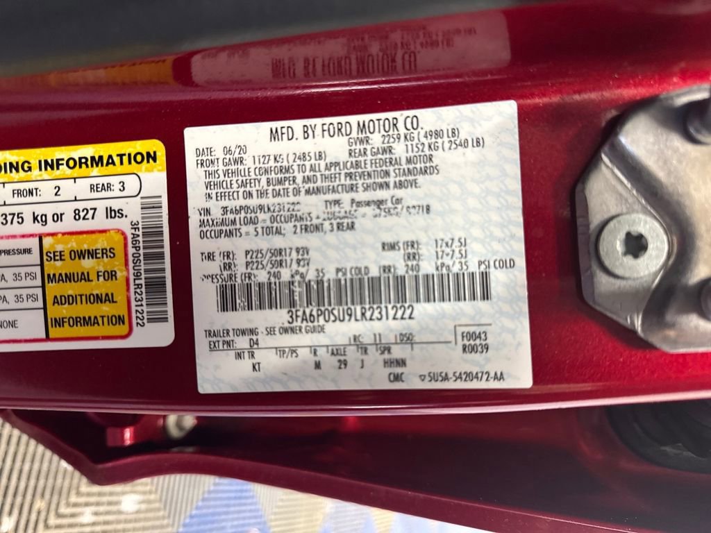 Certified 2020 Ford Fusion Energi Titanium image 30