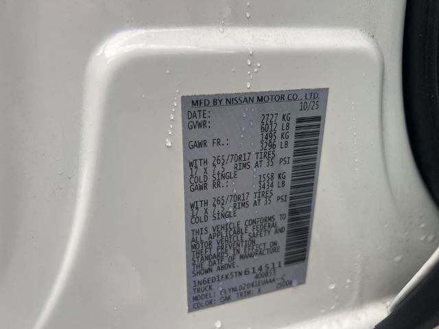 Used 2026 Nissan Frontier PRO-4X AWD/4WD image 14
