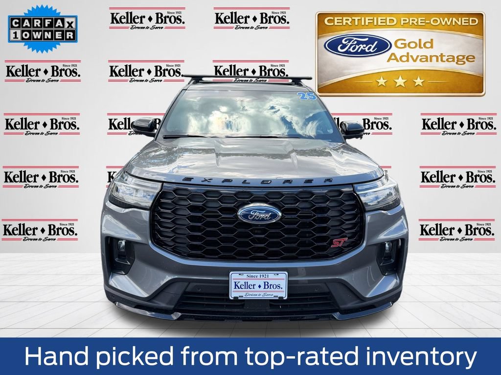 Certified 2025 Ford Explorer ST w/ Sun And Sound Package AWD/4WD image 2