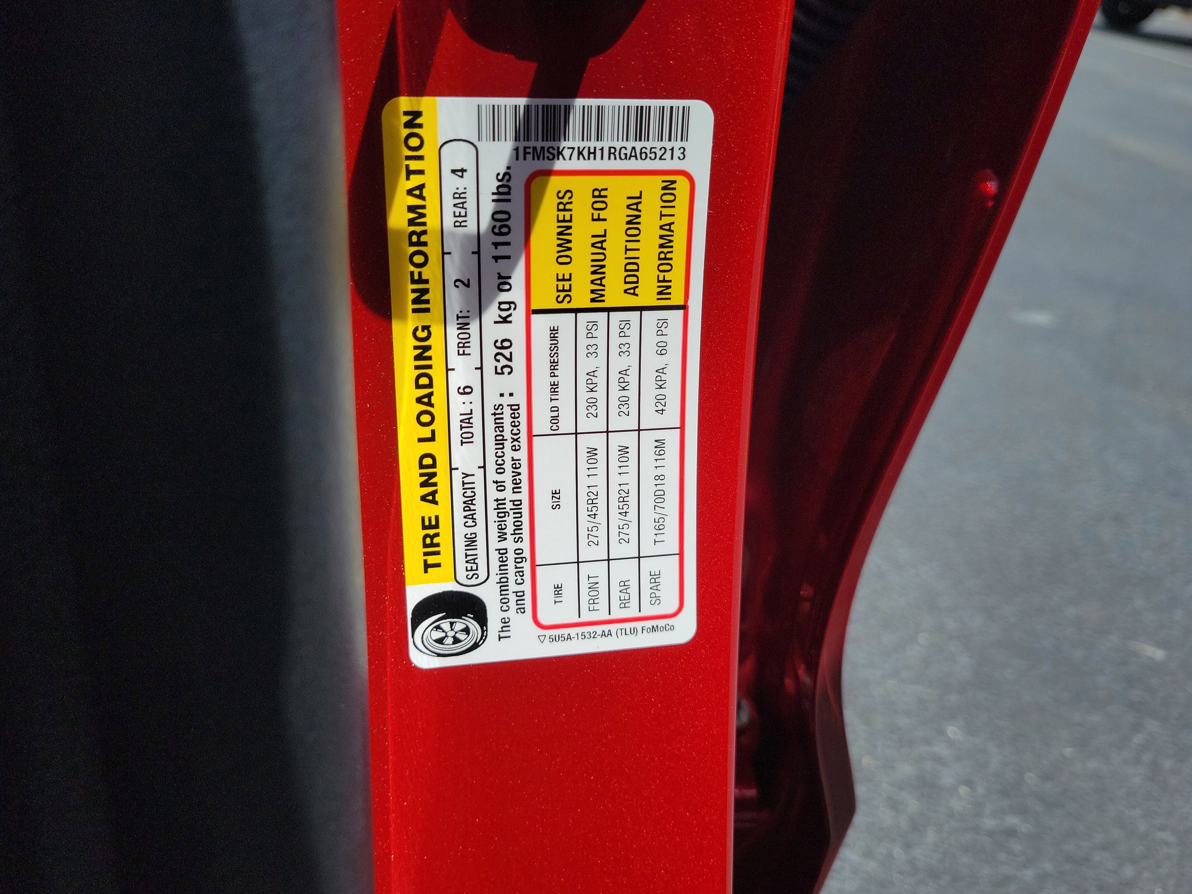 Certified 2024 Ford Explorer ST-Line w/ Class IV Trailer Tow Package RWD image 30