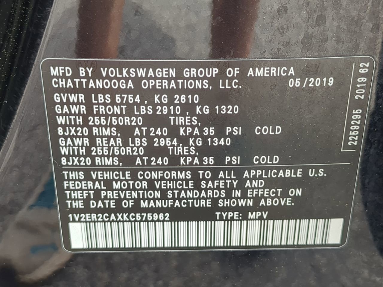 Used 2019 Volkswagen Atlas SEL FWD image 28