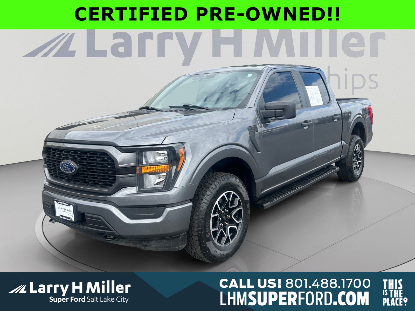 Certified 2023 Ford F150 XL w/ STX Appearance Package AWD/4WD image 1