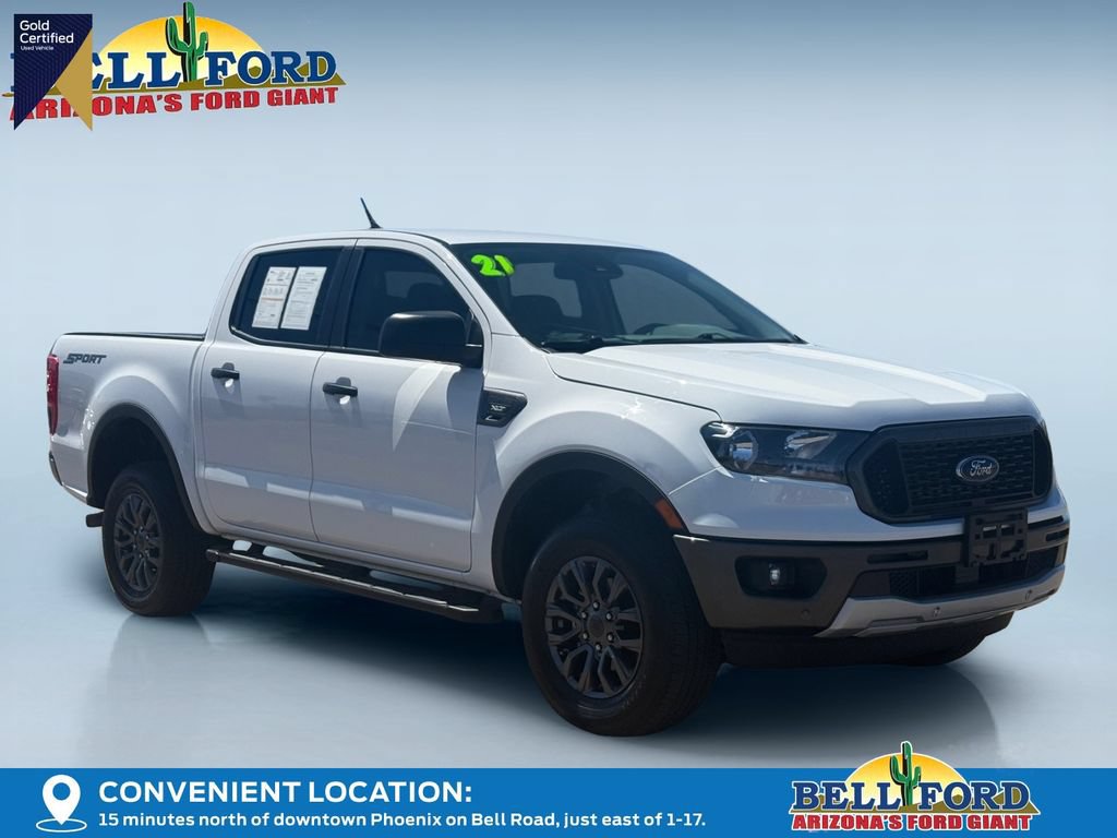Certified 2021 Ford Ranger XLT w/ Equipment Group 302A High RWD image 4