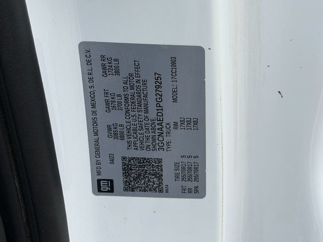 Used 2023 Chevrolet Silverado 1500 W/T w/ WT Fleet Convenience Package RWD image 36