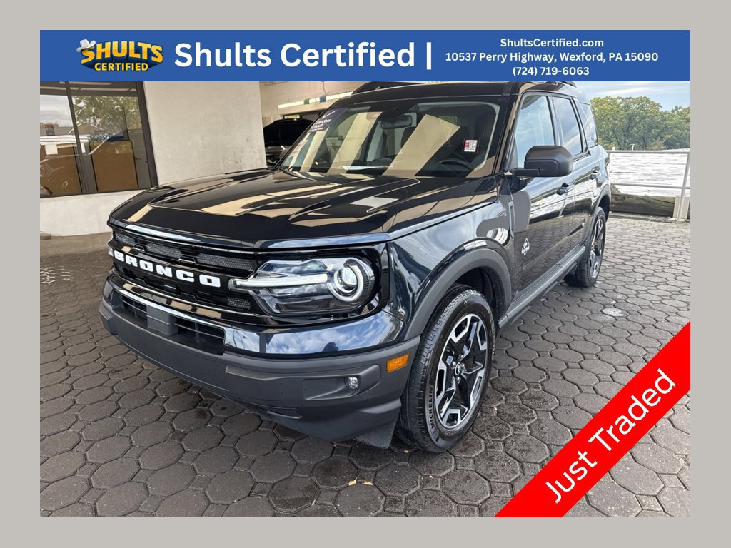 Certified 2023 Ford Bronco Sport Outer Banks w/ Tech Package