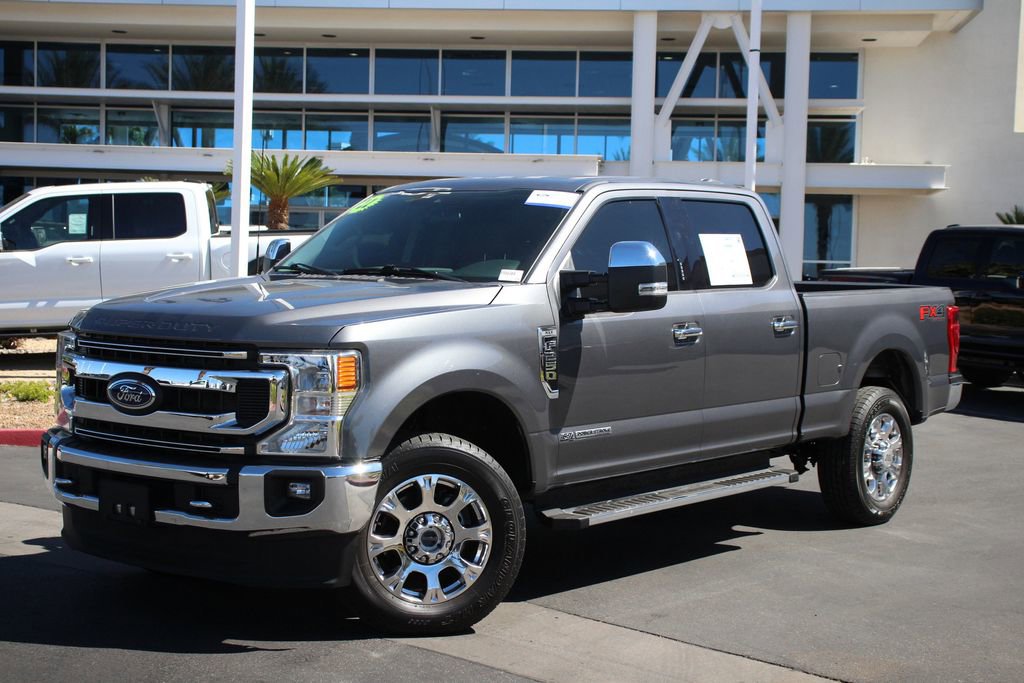 Certified 2022 Ford F250 XLT w/ XLT Premium Package AWD/4WD image 1