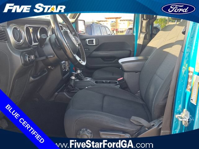 Used 2020 Jeep Wrangler Unlimited Sahara w/ Uconnect 4C Nav & Sound Group AWD/4WD image 13
