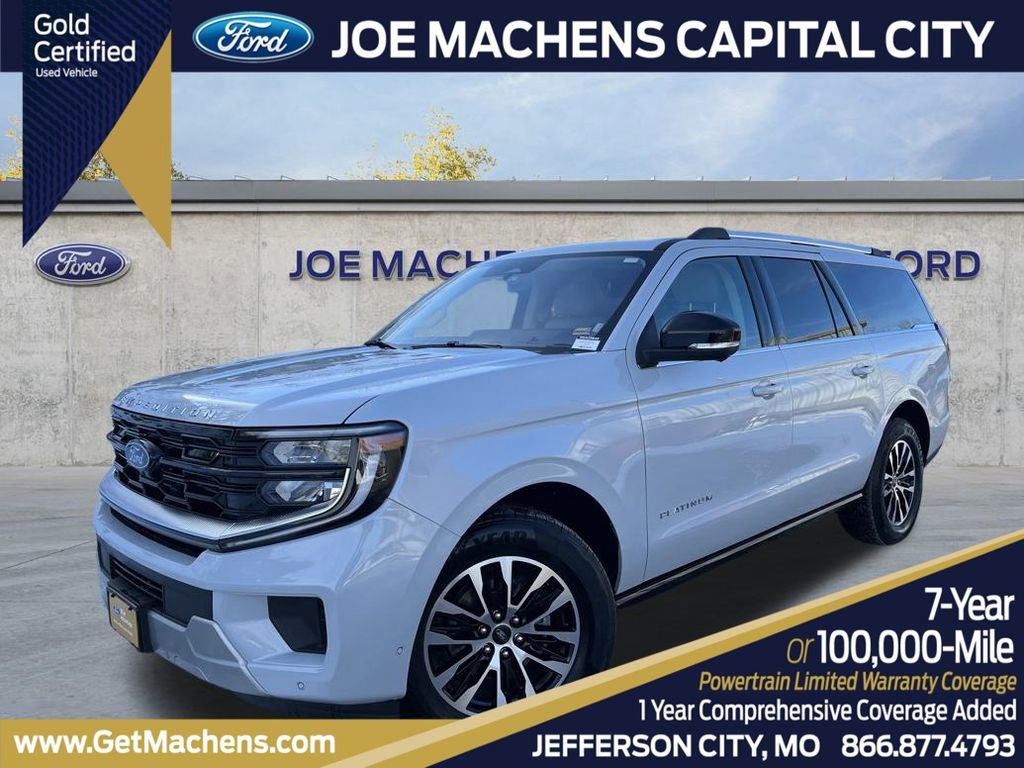 Certified 2025 Ford Expedition Max Platinum image 1