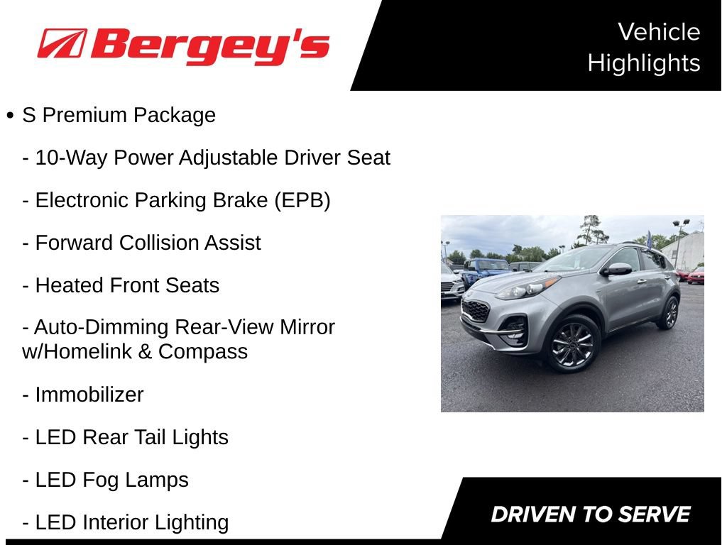 Used 2020 Kia Sportage S w/ S Premium Package AWD/4WD image 5