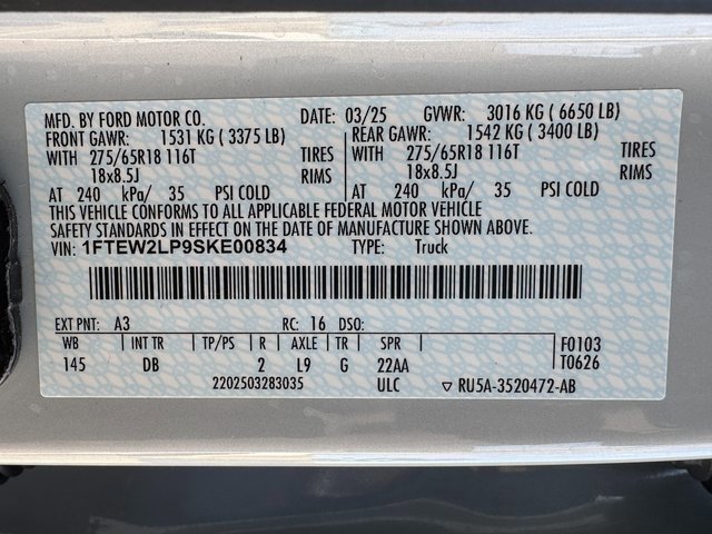 Certified 2025 Ford F150 STX image 29