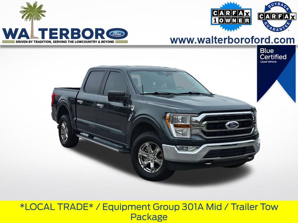 Certified 2021 Ford F150 XLT w/ Equipment Group 301A Mid