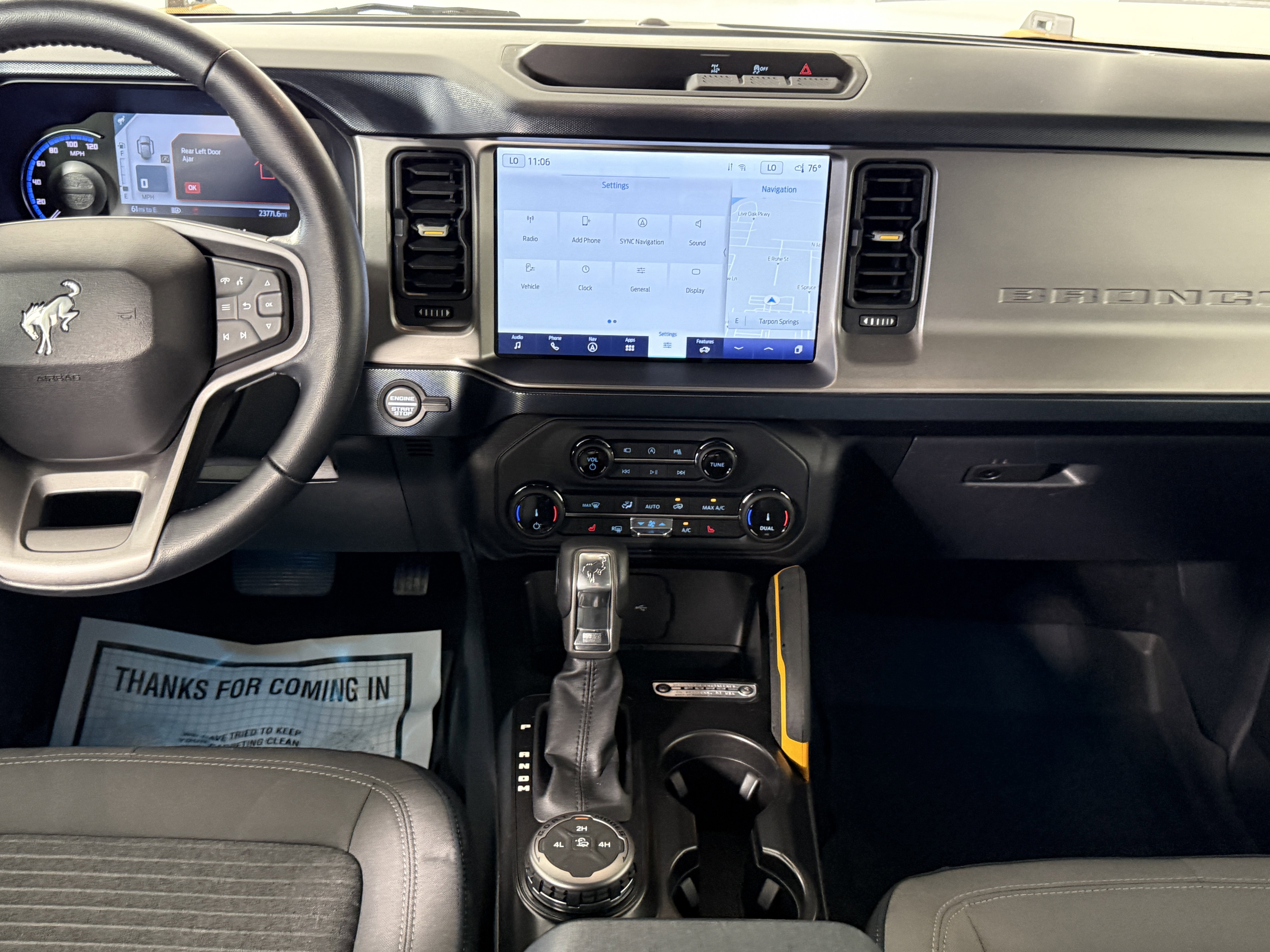 Certified 2022 Ford Bronco Outer Banks AWD/4WD image 13