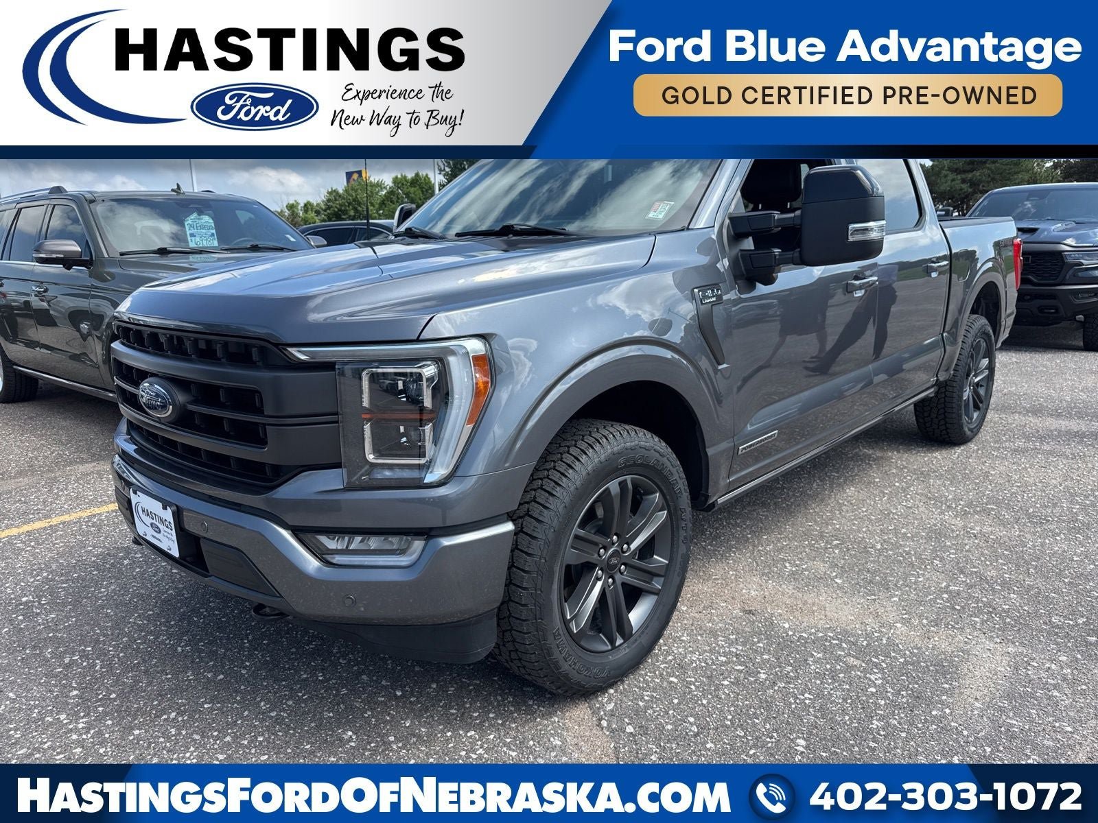 Certified 2023 Ford F150 Lariat w/ Equipment Group 502A High AWD/4WD image 1