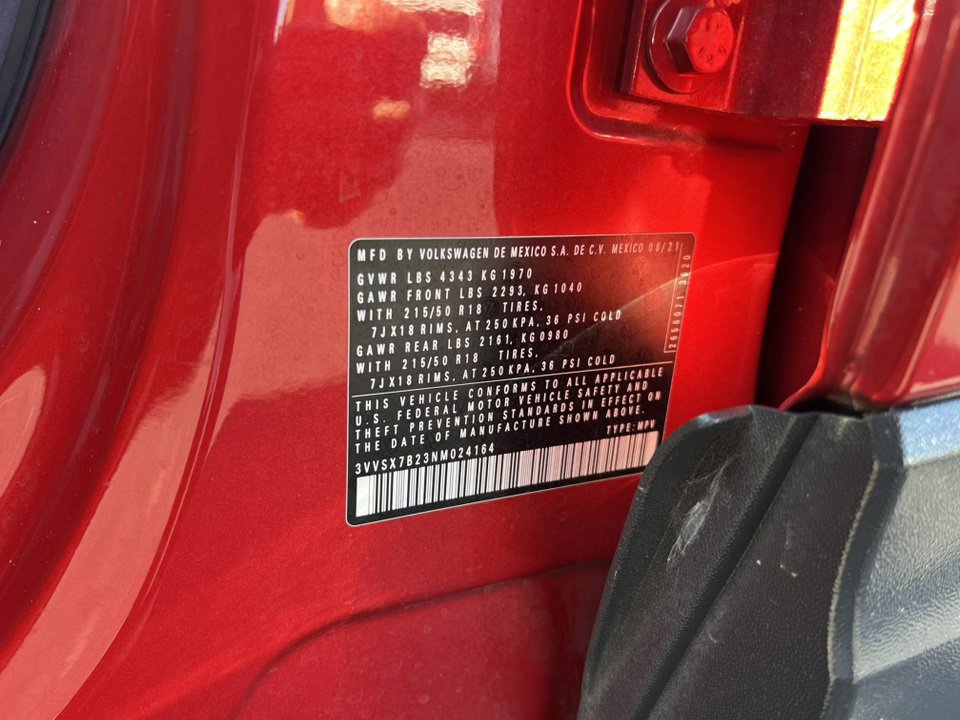 Used 2022 Volkswagen Taos SE image 17