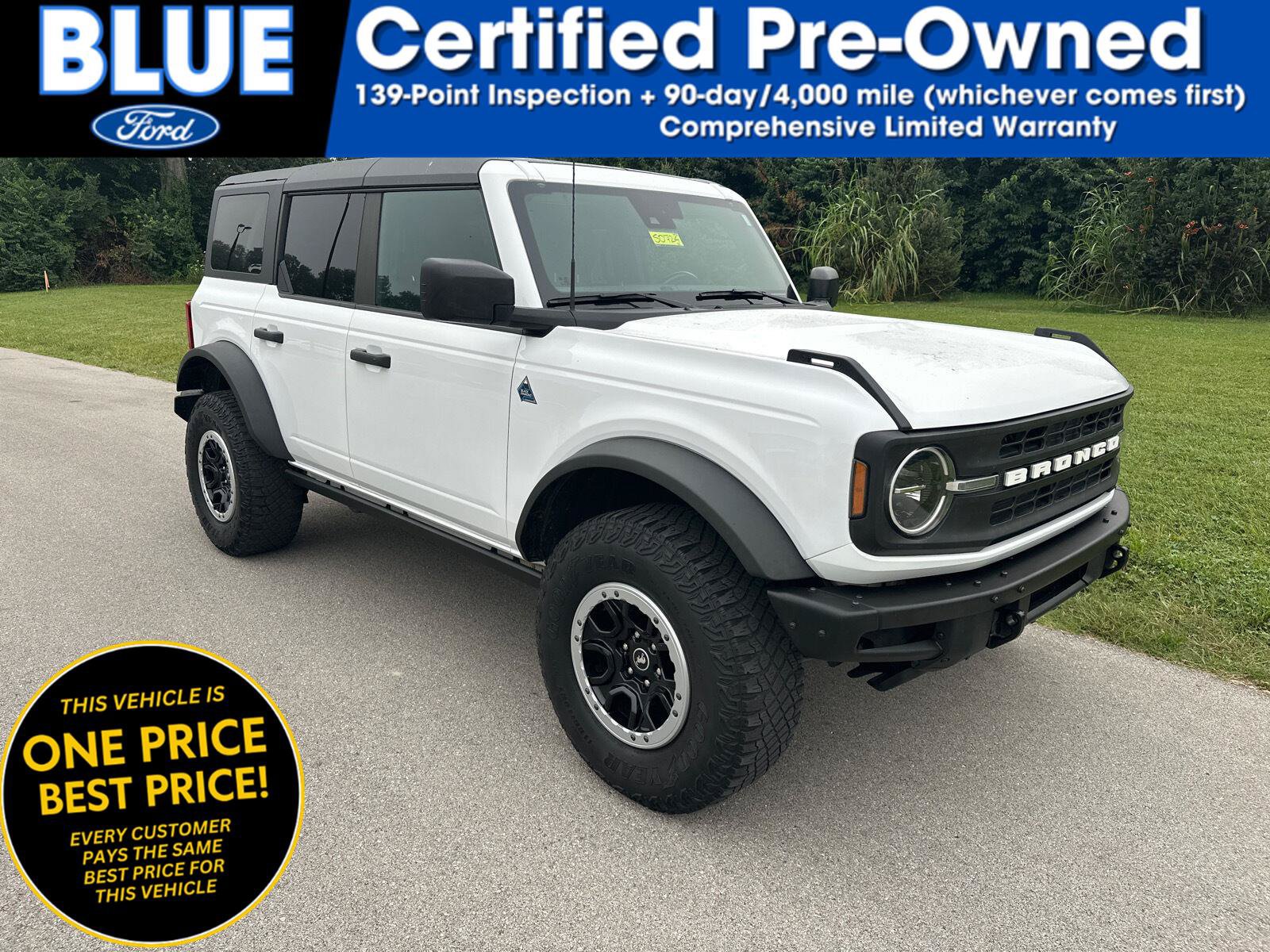 Certified 2023 Ford Bronco Black Diamond w/ Sasquatch Package