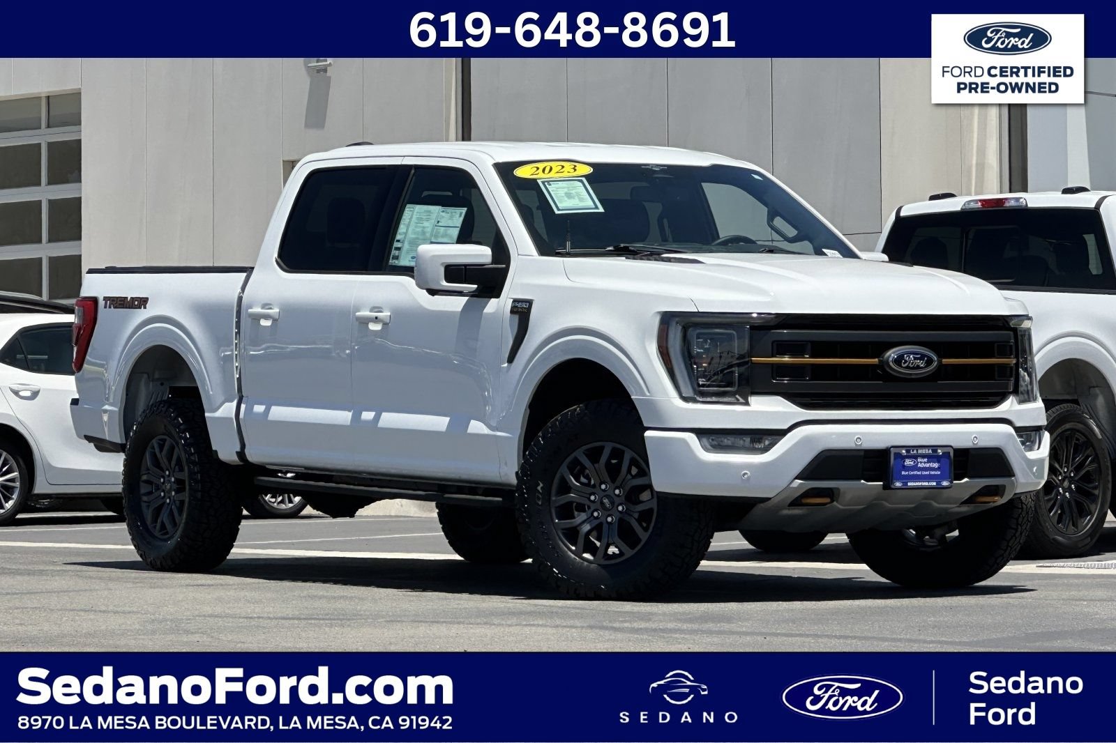 Certified 2023 Ford F150 Tremor w/ Equipment Group 402A High