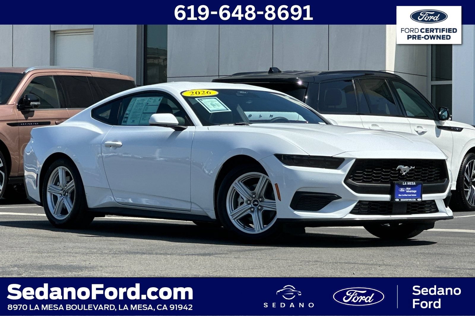 Certified 2026 Ford Mustang Premium RWD image 1