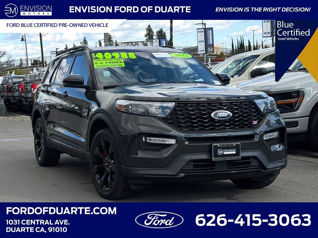 Certified 2022 Ford Explorer ST w/ Equipment Group 401A